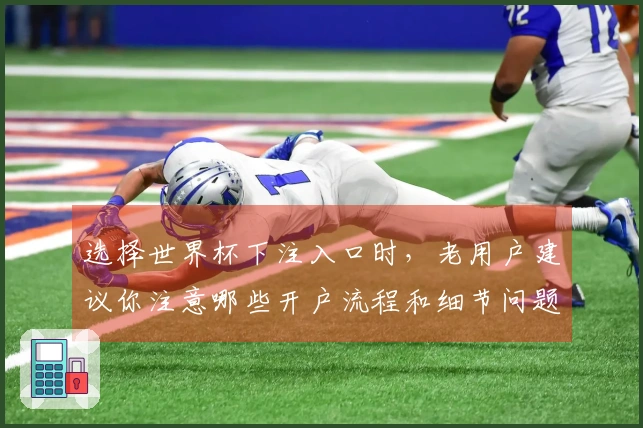 选择世界杯下注入口时，老用户建议你注意哪些开户流程和细节问题？